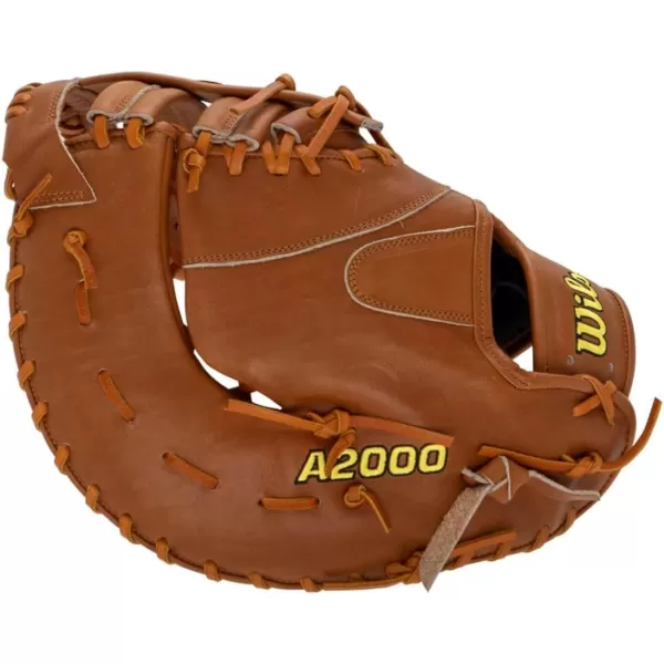 imageWilson 2024 A2000 Baseball First Base Mitts  125quotSaddle Tan