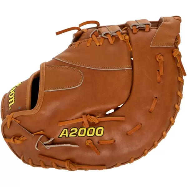 imageWilson 2024 A2000 Baseball First Base Mitts  125quotSaddle Tan