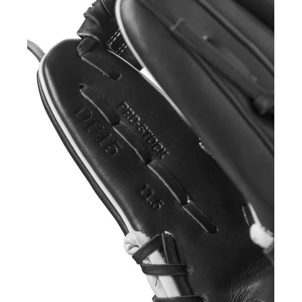 imageWilson 2024 A2000 Infield Baseball Gloves  1125quot 115quot 1175quot and 12quotBlackYellowGrey