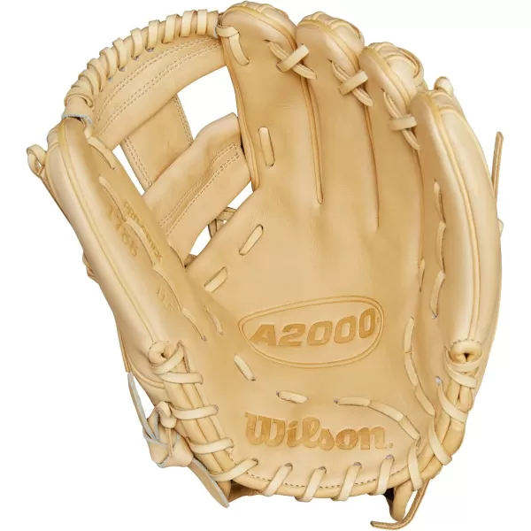 imageWilson 2024 A2000 Infield Baseball Gloves  1125quot 115quot 1175quot and 12quotBlondeBlack