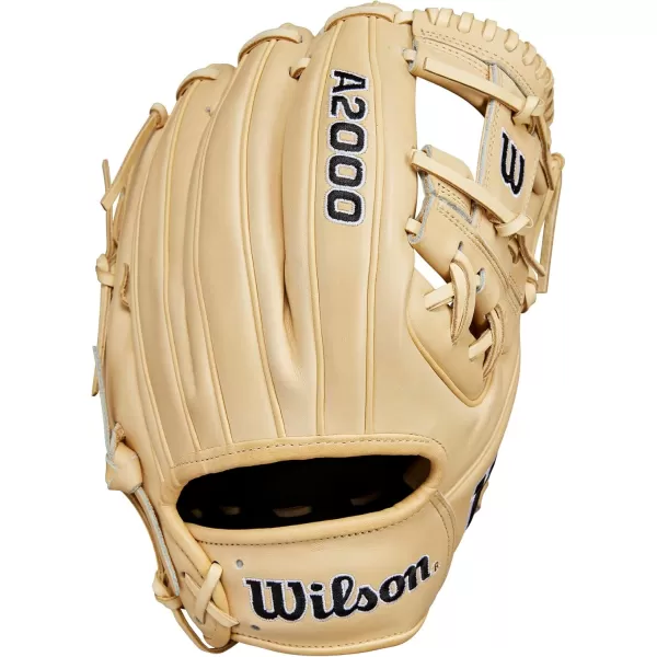 imageWilson 2024 A2000 Infield Baseball Gloves  1125quot 115quot 1175quot and 12quotBlondeBlack