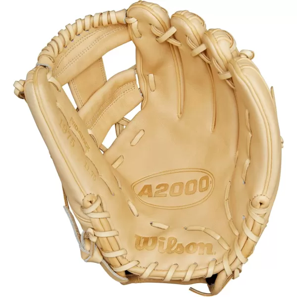 imageWilson 2024 A2000 Infield Baseball Gloves  1125quot 115quot 1175quot and 12quotBlondeBlack