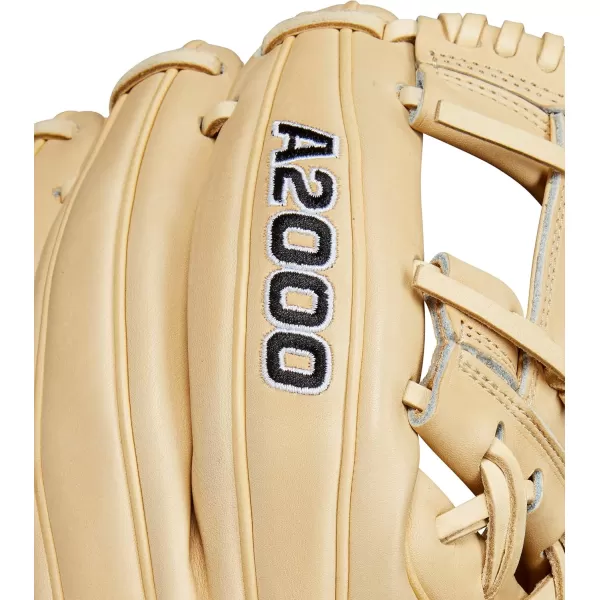 imageWilson 2024 A2000 Infield Baseball Gloves  1125quot 115quot 1175quot and 12quotBlondeBlack