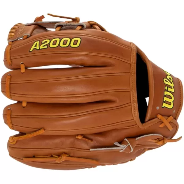 imageWilson 2024 A2000 Infield Baseball Gloves  1125quot 115quot 1175quot and 12quotSaddle Tan