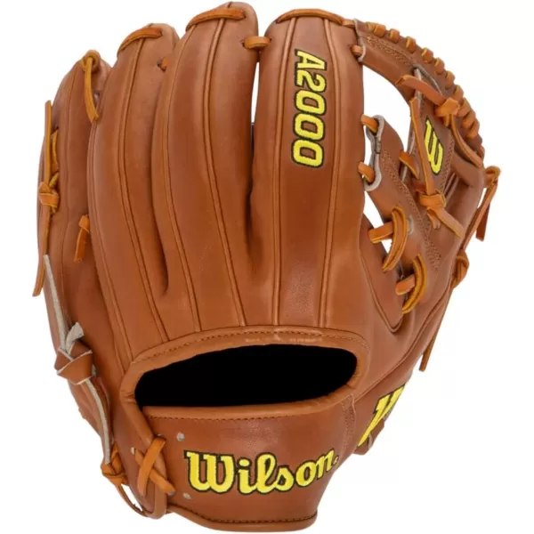 imageWilson 2024 A2000 Infield Baseball Gloves  1125quot 115quot 1175quot and 12quotSaddle Tan