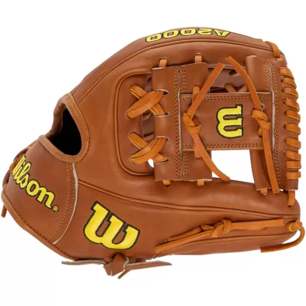 imageWilson 2024 A2000 Infield Baseball Gloves  1125quot 115quot 1175quot and 12quotSaddle Tan