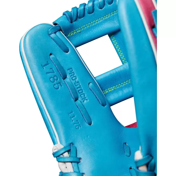 imageWilson 2024 A2000 Infield Baseball Gloves  1125quot 115quot 1175quot and 12quotSky BlueFlamingo