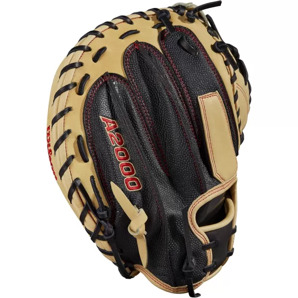 imageWilson A2000 Catchers Mitts  33quot 335quot and 34quotBlondeBlack