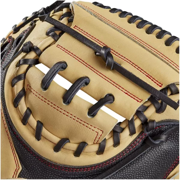 imageWilson A2000 Catchers Mitts  33quot 335quot and 34quotBlondeBlack