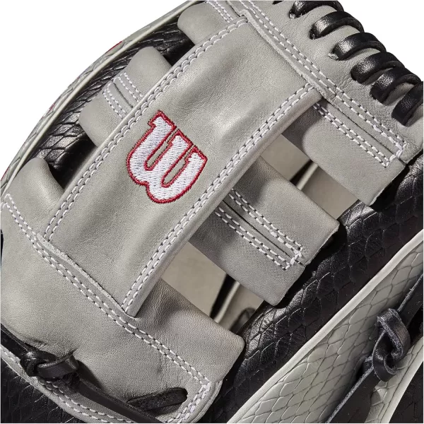 imageWilson A2000 Game Model Baseball Gloves115  BlackGrey  2022 Game Model Glove