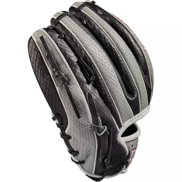 imageWilson A2000 Game Model Baseball Gloves115  BlackGrey  2022 Game Model Glove