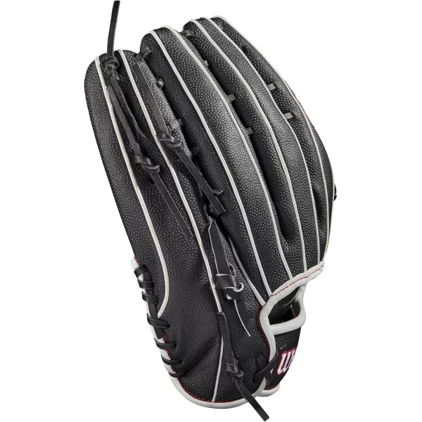 imageWilson A2000 Outfield Baseball Gloves  1225quot 125quot and 1275quotBlackRed