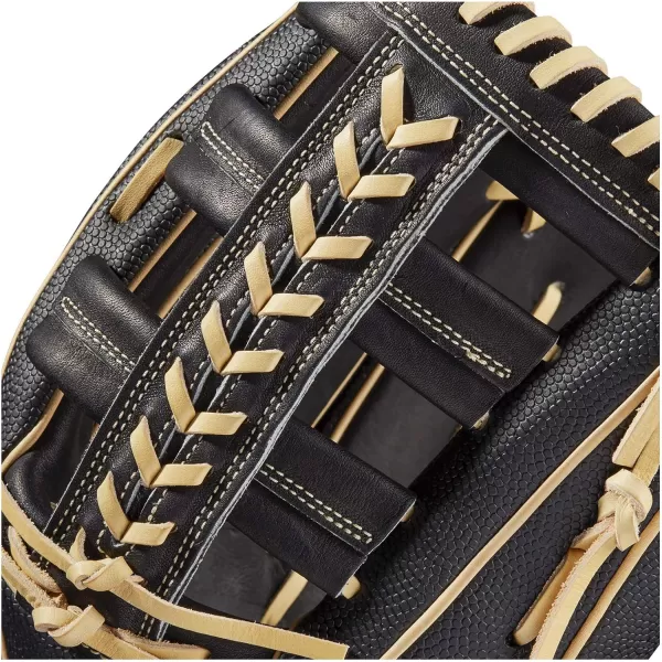 imageWilson A2000 Outfield Baseball Gloves  1225quot 125quot and 1275quotBlackSaddle Tan