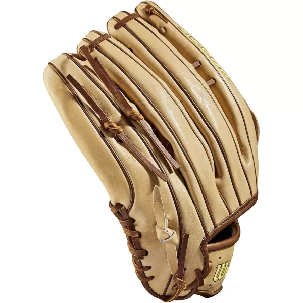 imageWilson A2000 Outfield Baseball Gloves  1225quot 125quot and 1275quotBlondeSaddle Tan