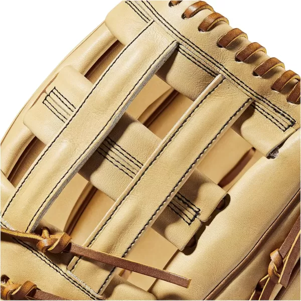 imageWilson A2000 Outfield Baseball Gloves  1225quot 125quot and 1275quotBlondeSaddle Tan