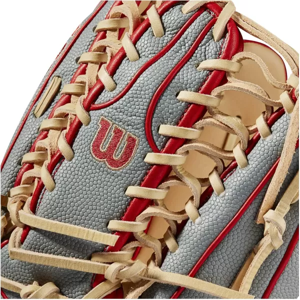 imageWilson A2000 Outfield Baseball Gloves  1225quot 125quot and 1275quotGreyBlonde