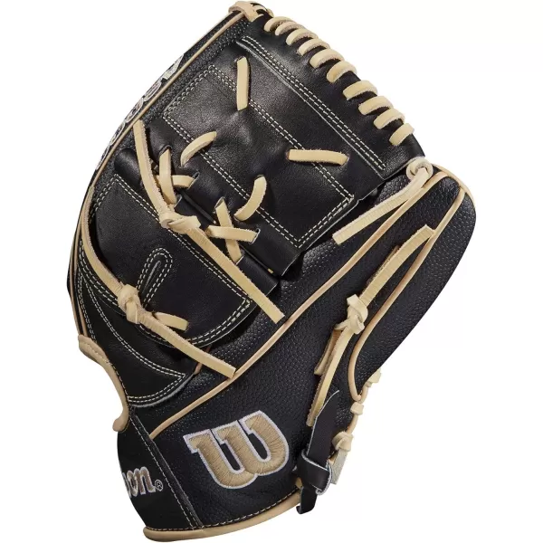 imageWilson A2000 Pitchers Baseball Gloves  1175quot and 12quotBlackBlonde