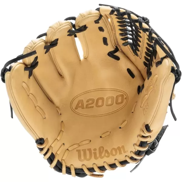 imageWilson A2000 Pitchers Baseball Gloves  1175quot and 12quotBlondeBlack