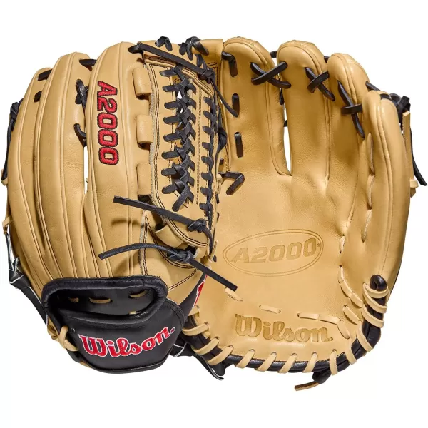 imageWilson A2000 Pitchers Baseball Gloves  1175quot and 12quotBlondeBlack