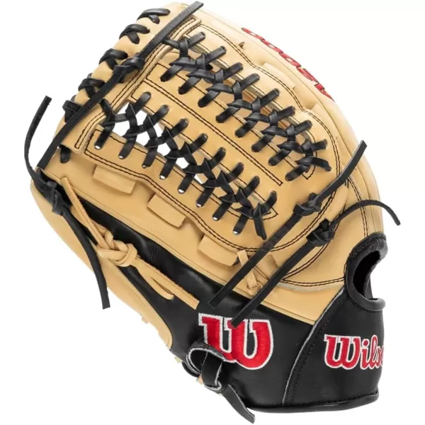 imageWilson A2000 Pitchers Baseball Gloves  1175quot and 12quotBlondeBlack