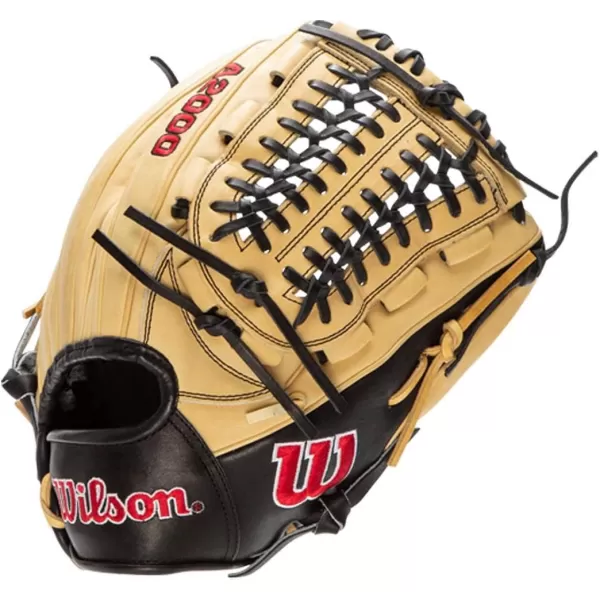 imageWilson A2000 Pitchers Baseball Gloves  1175quot and 12quotBlondeBlack