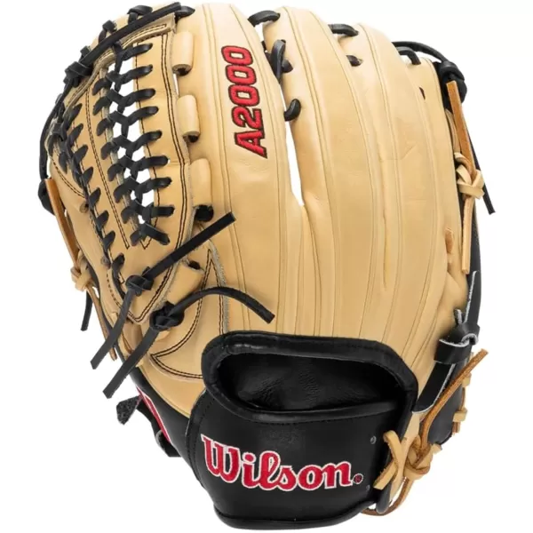 imageWilson A2000 Pitchers Baseball Gloves  1175quot and 12quotBlondeBlack