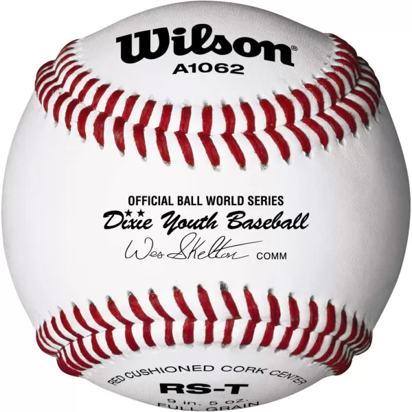 imageWilson Youth League and Tournament Baseballs One DozenA1062