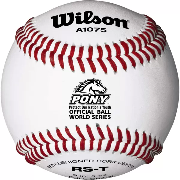 imageWilson Youth League and Tournament Baseballs One DozenA1075