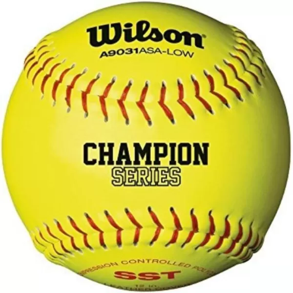 imageWILSON A ASA  Softball Dzn 1Optic Yellow