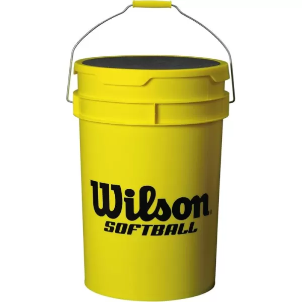 imageWILSON Sporting Goods Softball Ball Bucket