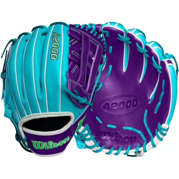 imageWILSON Winter 2024 A2000 Infield Baseball GlovesTealPurpleGreen