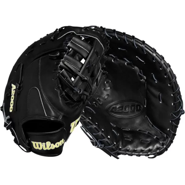 imageWilson 2024 A2000 Baseball First Base Mitts  125quotBlackYellow