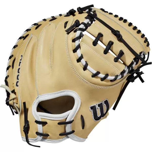 imageWilson A2000 Catchers Mitts  33quot 335quot and 34quotBlondeBlack