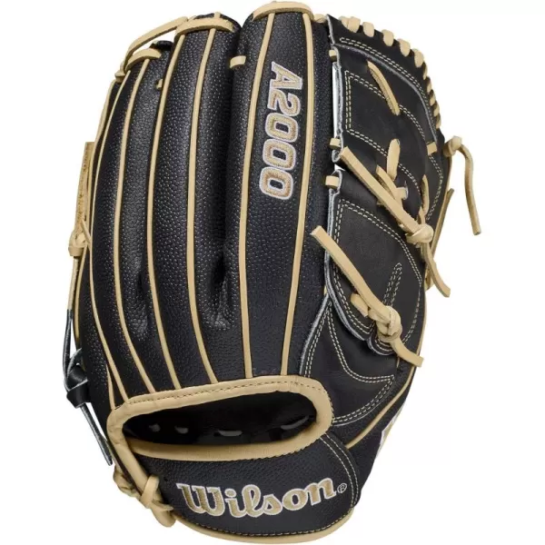 imageWilson A2000 Pitchers Baseball Gloves  1175quot and 12quotBlackBlonde