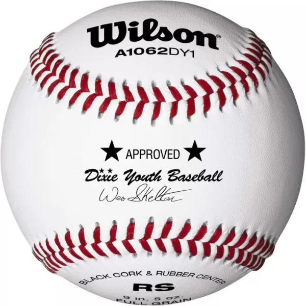 imageWilson Youth League and Tournament Baseballs One DozenA1062