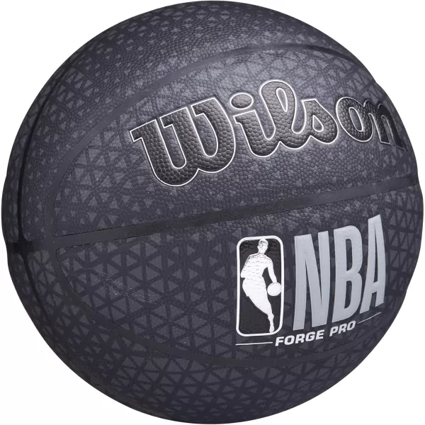 imageWILSON NBA Forge Series IndoorOutdoor BasketballsBlack