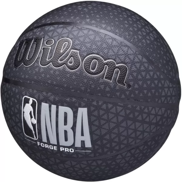 imageWILSON NBA Forge Series IndoorOutdoor BasketballsBlack