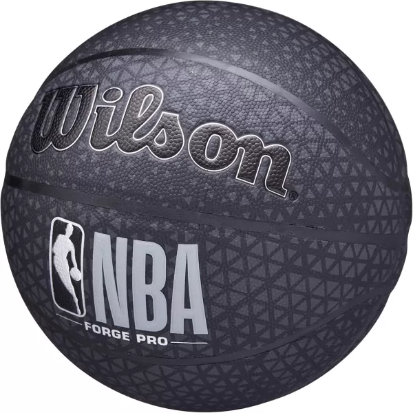 imageWILSON NBA Forge Series IndoorOutdoor BasketballsBlack