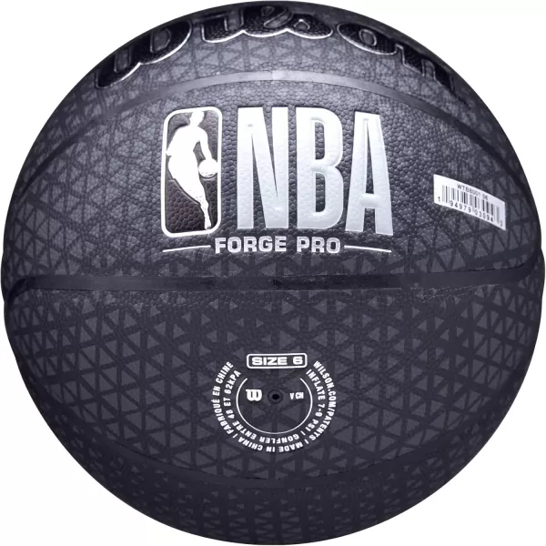 imageWILSON NBA Forge Series IndoorOutdoor BasketballsBlack