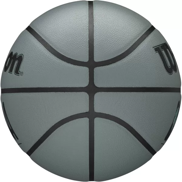 imageWILSON NBA Forge Series IndoorOutdoor BasketballsBlue Grey