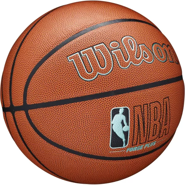 imageWILSON NBA Forge Series IndoorOutdoor BasketballsBrown