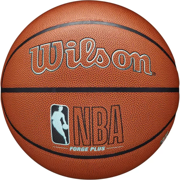 imageWILSON NBA Forge Series IndoorOutdoor BasketballsBrown