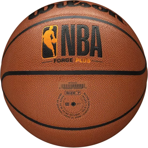 imageWILSON NBA Forge Series IndoorOutdoor BasketballsBrown