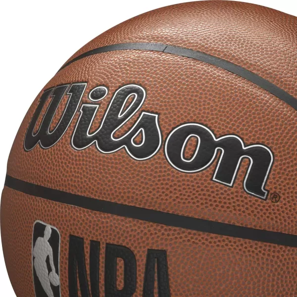 imageWILSON NBA Forge Series IndoorOutdoor BasketballsBrown