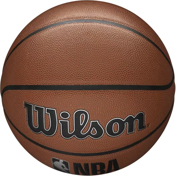 imageWILSON NBA Forge Series IndoorOutdoor BasketballsBrown