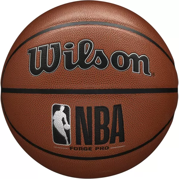 imageWILSON NBA Forge Series IndoorOutdoor BasketballsBrown