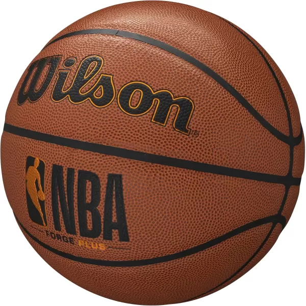 imageWILSON NBA Forge Series IndoorOutdoor BasketballsBrown