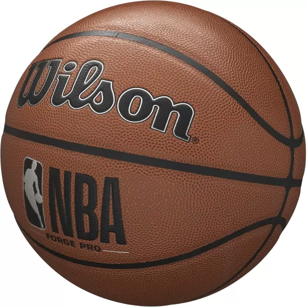 imageWILSON NBA Forge Series IndoorOutdoor BasketballsBrown