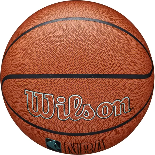 imageWILSON NBA Forge Series IndoorOutdoor BasketballsBrown