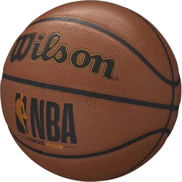 imageWILSON NBA Forge Series IndoorOutdoor BasketballsBrown